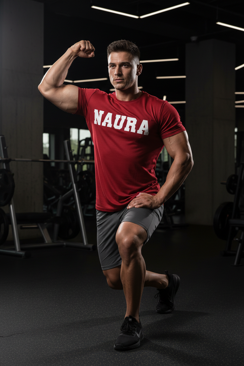 NAURA Red Tee