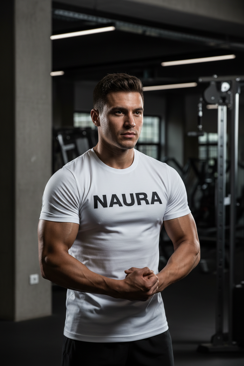 NAURA White Tee
