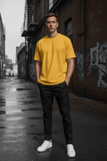 NAURA Yellow Tee